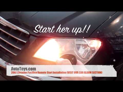 Chrysler Pacifica Remote Start Installation with Immobilizer Bypass by Autotoys.com