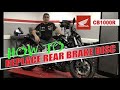 Honda CB1000R How to Replace Rear Brake Disc