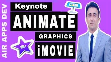 Keynote animation (graphics) in iMovie! | How to do custom graphics animation in iMovie! [2020]