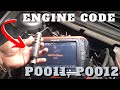 Fixing engine code P0011,P0010