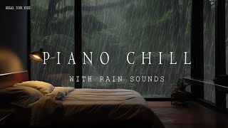 Soothing Piano Music and Rain Sounds to Find Serenity and Restful Sleep 🎹 - Find Peaceful Rest🌿