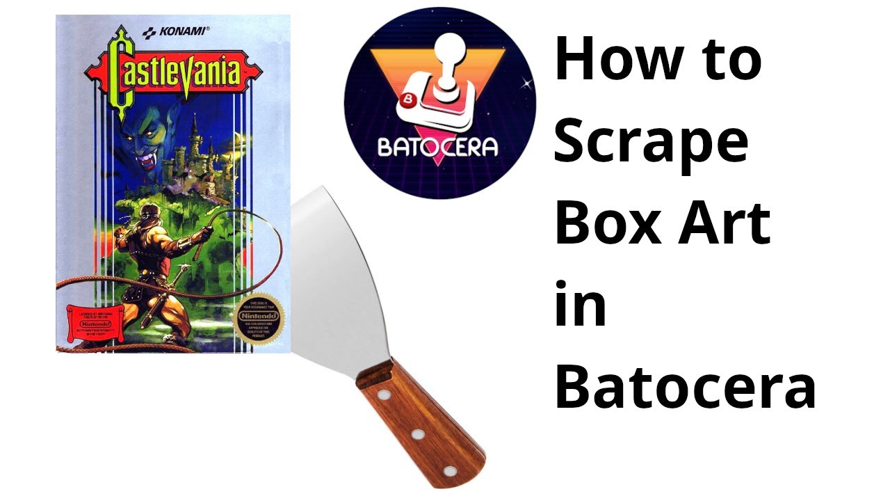 How to Scrape Box Art in Batocera