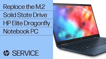 Replace the M.2 Solid State Drive | HP Elite Dragonfly Notebook PC | HP
