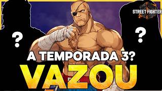 A Nova Temporada de Street Fighter 6 Vazou?  Sagat, Alex e Ingrid Estão de Volta? @GamingVerso