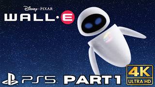 Disney • Pixar WALL-E Gameplay Walkthrough Part 1 | PS5 PS4 4K HDR | No Commentary | PS2 Emulation