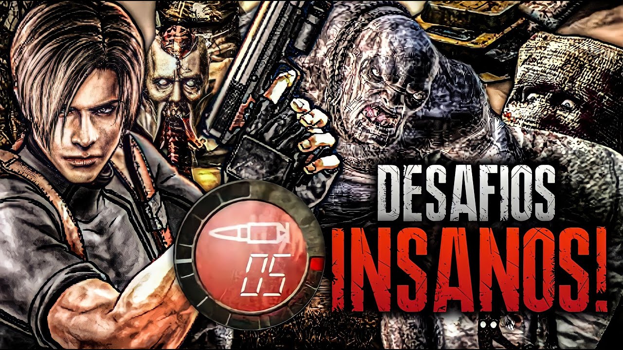 OS DESAFIOS MAIS DIFÍCEIS DO - RESIDENT EVIL 4