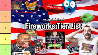 The Objectively Correct Fireworks Tier List