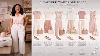 How To Style a Spring/Summer Capsule Wardrobe
