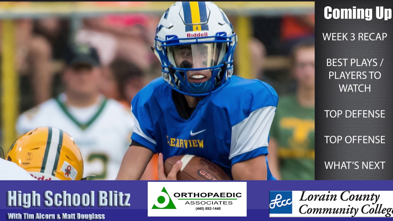 Blitz! Lorain County High School Football — Week 4 YouTube