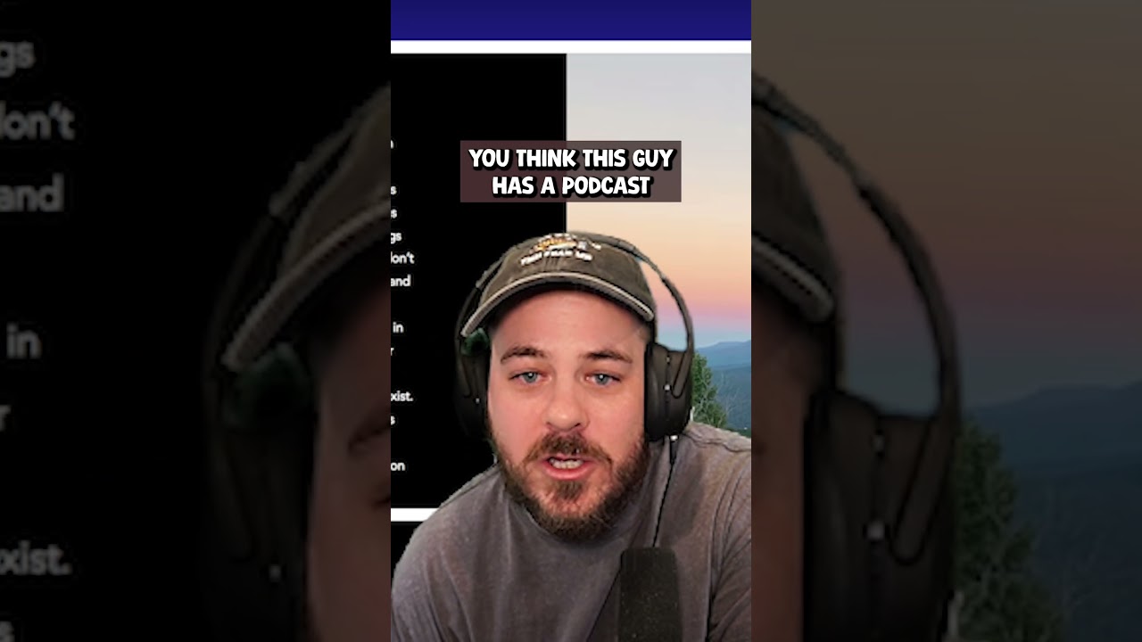 Who doesn’t have a podcast nowadays? #shorts #funny #podcast #rant
