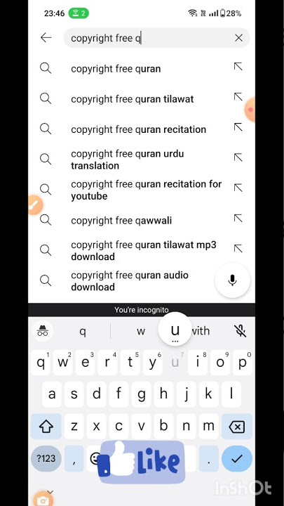 How to download copyright free Quran Tilawat #shorts #youtubeshorts #quran #islam