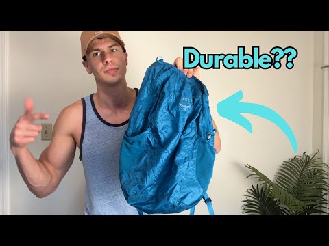 Is the Osprey Ultralight Collapsible Backpack Durable?
