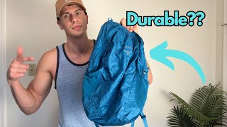 Is the Osprey Ultralight Collapsible Backpack Durable?