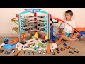 BIGGEST Hot Wheels Set Ever Ultimate Garage Toys Unboxing Fun With Ckn