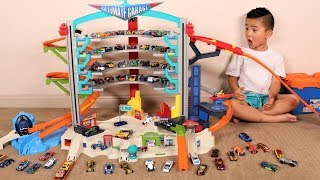 Biggest Hot Wheels Set Ever Ultimate Garage CKN