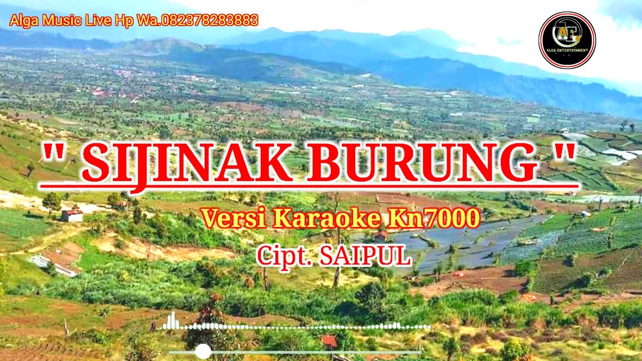 Lagu Kerinci SIJINAK BURUNG versi Karaoke Saipul Feat Suriani