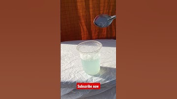 science experiment sugar+shampoo experiment #subscribe #support #shortsvideoscience #entertainment