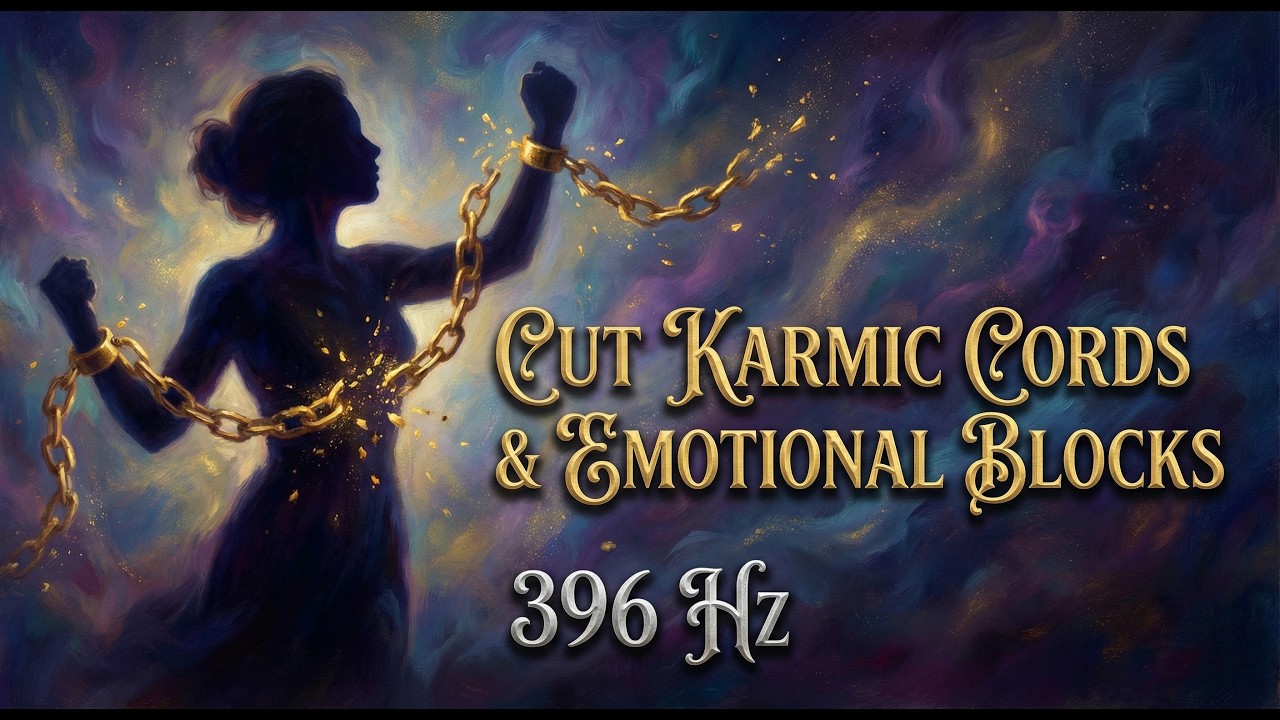 Stop Suffering: Cut Invisible Karmic Cords & Emotional Blocks | 396Hz Solfeggio |  Ultimate Freedom