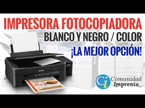 IMPRESORA FOTOCOPIADORA ECONÓMICA COLOR Y BLANCO Y NEGRO