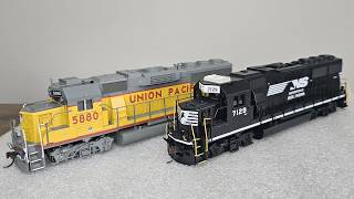 Factory Sample Review: Athearn GP60 Union Pacific & Norfolk Southern w/Econami DCC & Sound HO Scale
