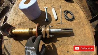 How to repack an old type of stern gland