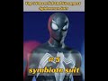 Top 5 spider man suit  top 5 most powerful spiderman suits  type of spiderman costume shorts