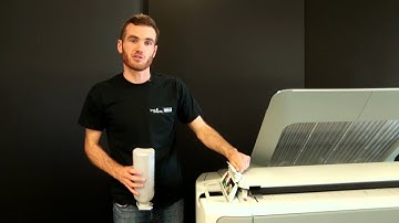 Replacing the Toner - Canon Océ Plotwave 350 (How to)