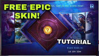 HOW TO GET FREE EPIC SKIN IN ADVANCE SERVER (NOT CLICKBAIT) - MOBILE LEGENDS