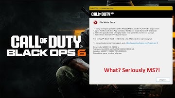 File Write Error Holding You Back in Black Ops 6? Fix it Fast