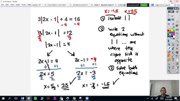 Math 3 -  Unit 2 -  Systems and absolute value equations -  2.2