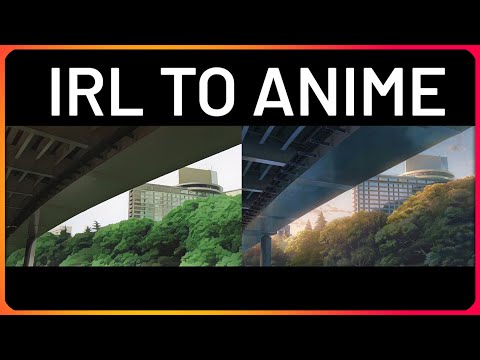 IRL to Anime With Cartoonization AI