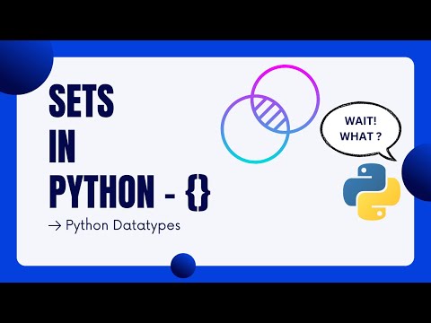 #15  Sets In Python  || Python Complete Course For Absolute Beginners || Python Tutorial In Hindi