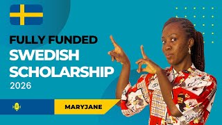 Swedish Institute Scholarships for Global Professionals 2026 | Fully Funded