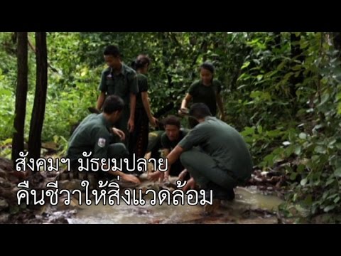 สังคมฯ มัธยมปลาย คืนชีวาให้สิ่งแวดล้อม