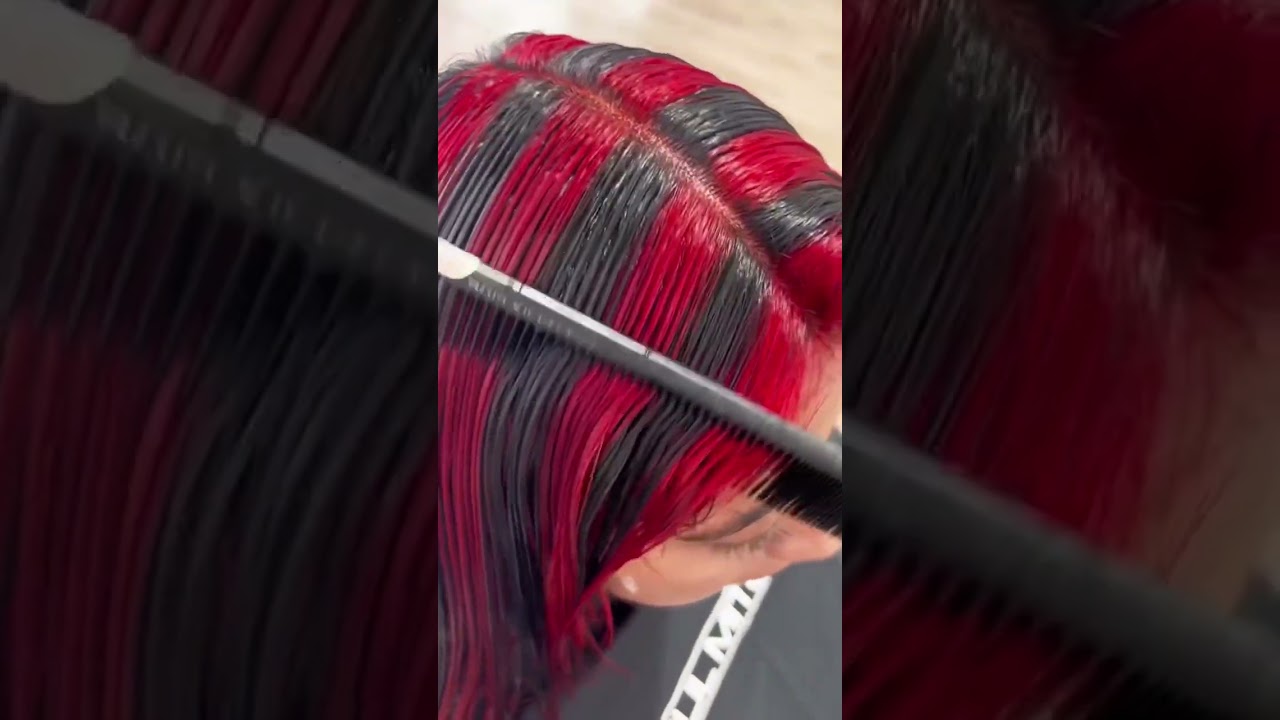 Chunky Highlights using Blood Moon | @ softihair 🌙 | Dedicqted |