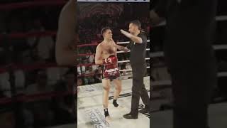 Guy nearly knocks himself out in Muay Thai Fight! #muaythai #knockout #mma Wealth