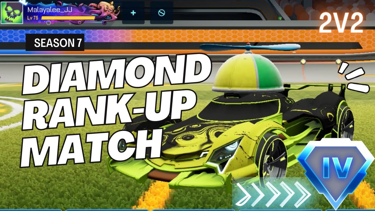 RLSS S7 2v2 Diamond 4 rankup match with Centio V17 | 3-1 MVP #rlss # ...