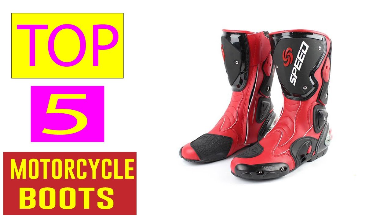Best Motorcycle Riding Boots YouTube