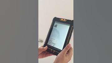 Fingerprinter data collection demo show in rugged tablet PC ST907