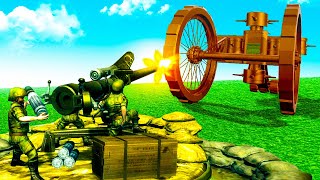 Green Army Men  WW1 Trench Defense Against Massive Tsar Tank Boss In Toy Soldiers: HD! screenshot 5