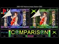 KOF Maximum Impact (PlayStation 2 vs Xbox) Side by Side Comparison - Dual Longplay | VCDECIDE