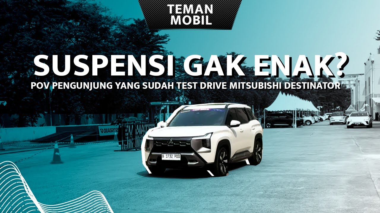 RASANYA KURANG NYAMAN? Reaksi Pengunjungnya Test Drive Mitsubishi Destinator