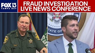 Live: Grady Judd news conference on $8.9 million fraud investigation