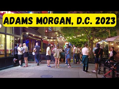 Video: Klub dan Bar Malam Adams Morgan Terbaik di DC