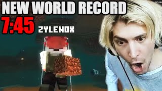 The NEW Minecraft Speedrun World Record Is INSANE! (7:45)
