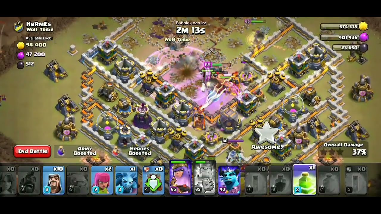 TH12 Max vs TH12 War Attack | 3 Star Try ⭐⭐⭐