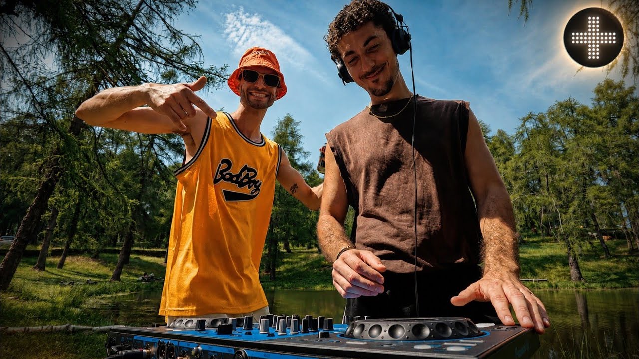 Groovy house mix in late afternoon Italian Alps