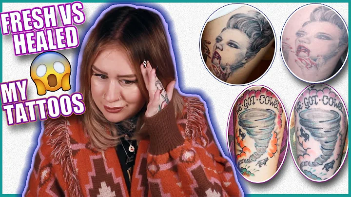 My Fresh VS Healed Tattoos | 6 To 10 Years Old