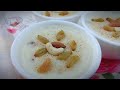 Kashmiri wazwan style phirniramzan special firnisemolina pudding