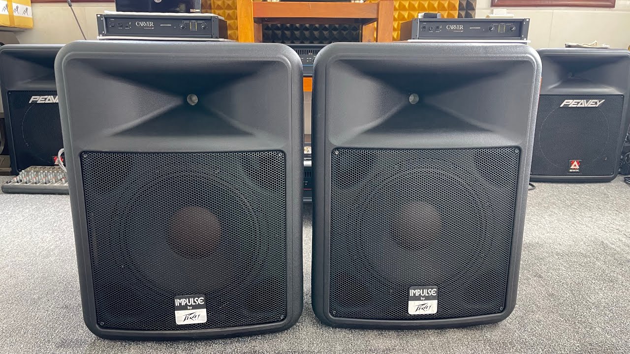 Full 30 cấu hình khủng Mỹ nòi Peavey USA impulse 1012,từ 220, coil 100, loa đẹp xuất sắc☎️0363648707